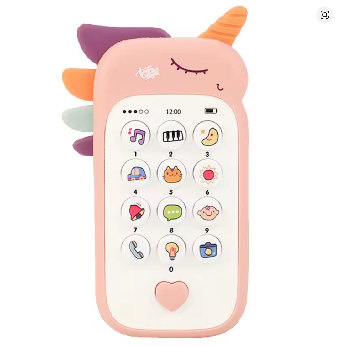 Unicorn Baby Silicone Phone